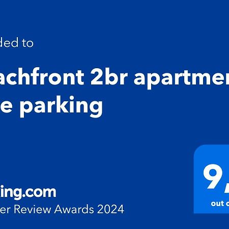 Beachfront 2Br Apartment - Free Parking Livadi  Exteriör bild